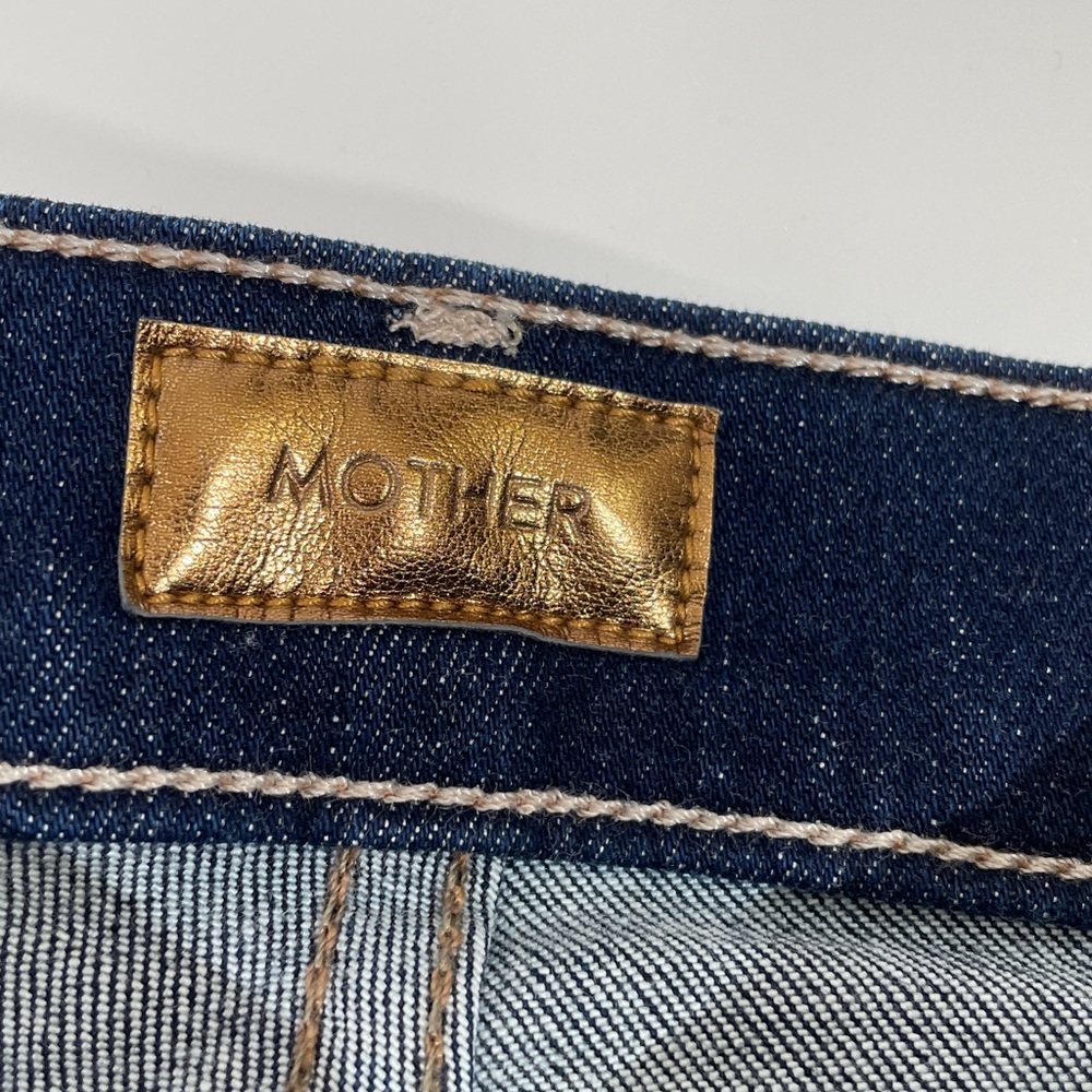 MOTHER JEANS The Insider Crop Step Fray Size 24 Off Limits EUC Like New - Picture 12 of 13